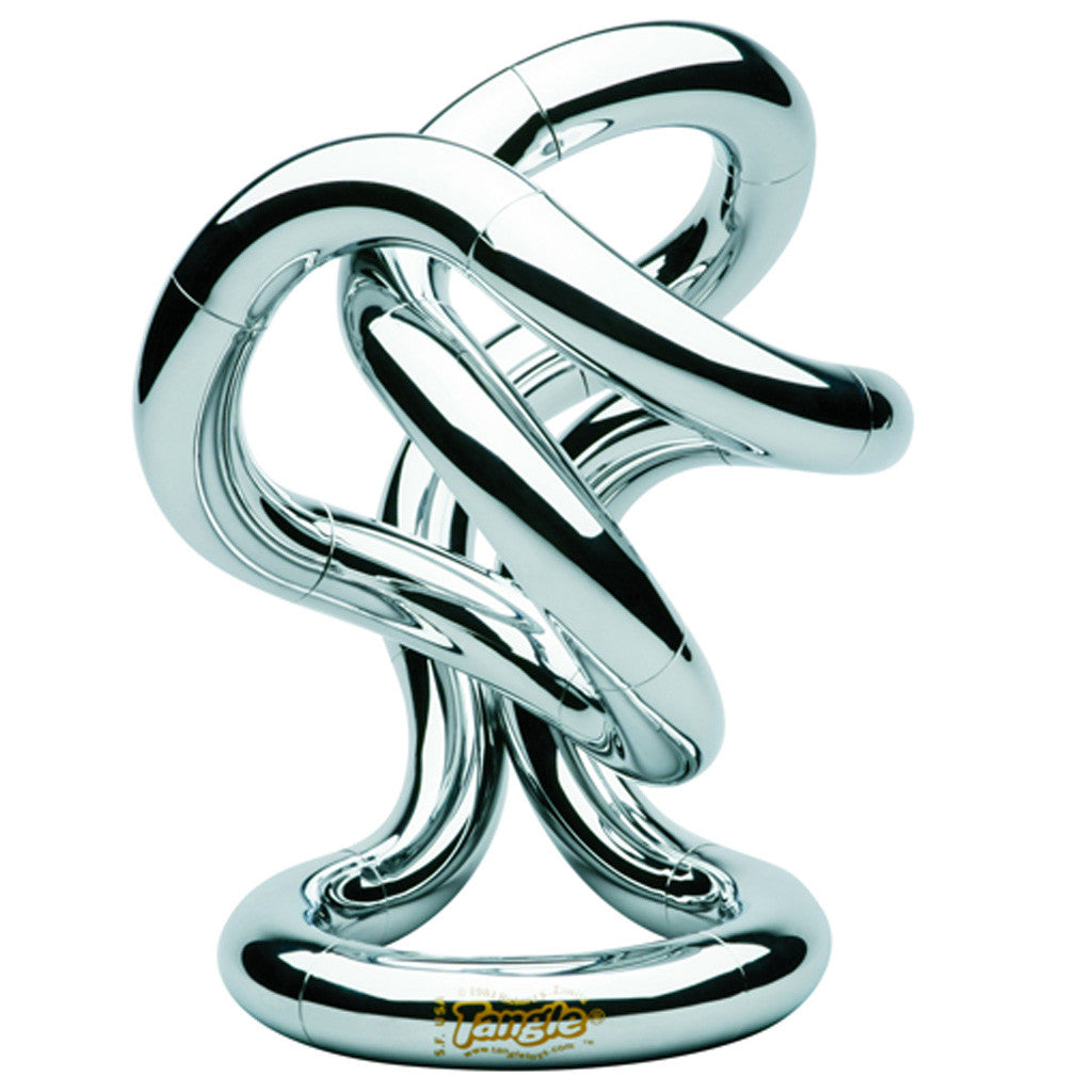 Tangle Museum Chrome – rörlig skulptur i krom