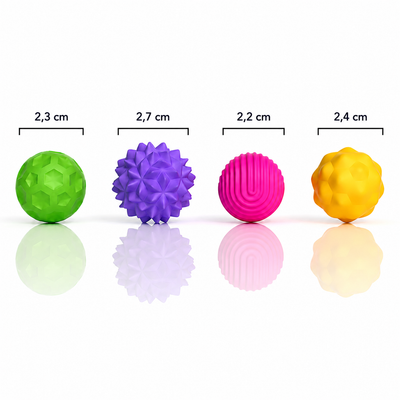 Magneettiset aisteja stimuloivat fidget-pallot – pienet